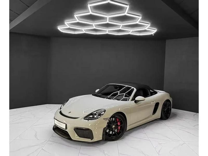 Gris Utilisé 2020 Porsche 718 Spyder Cabriolet | 99 990 € - Image 1/4