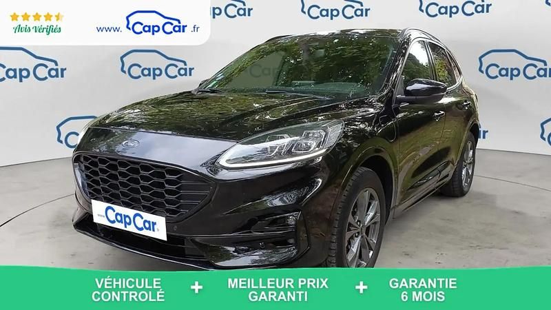 Noir Utilisé 2021 Ford Kuga ST-Line SUV | 21 750 € (Prix juste) - Image 1/4