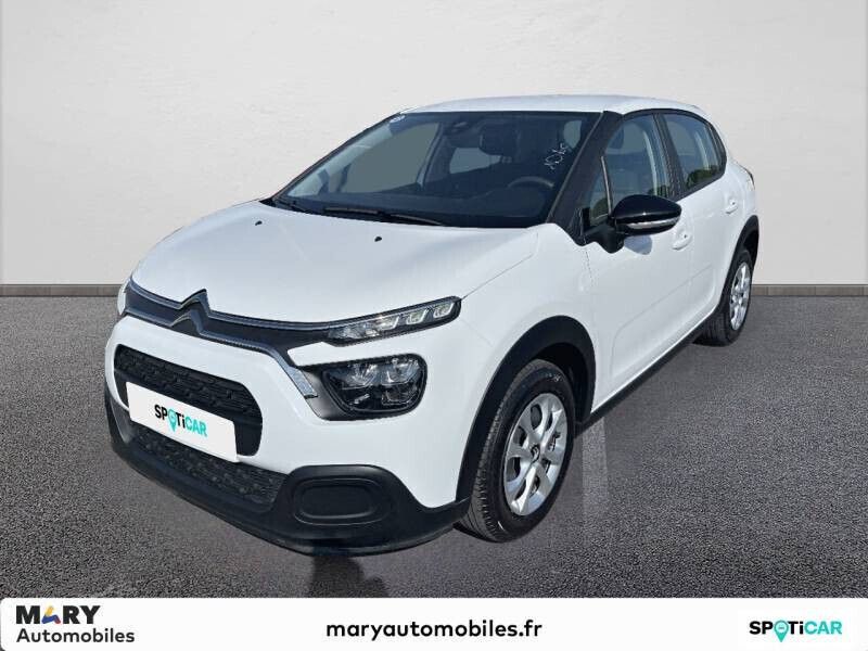 Gris Utilisé 2021 Citroën C3 Feel Citadine | 10 790 € (Prix juste) - Image 1/4