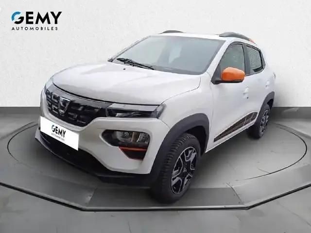 Blanc polar white Occasion 2022 Dacia Spring Citadine | 11 399 € - Image 1/4