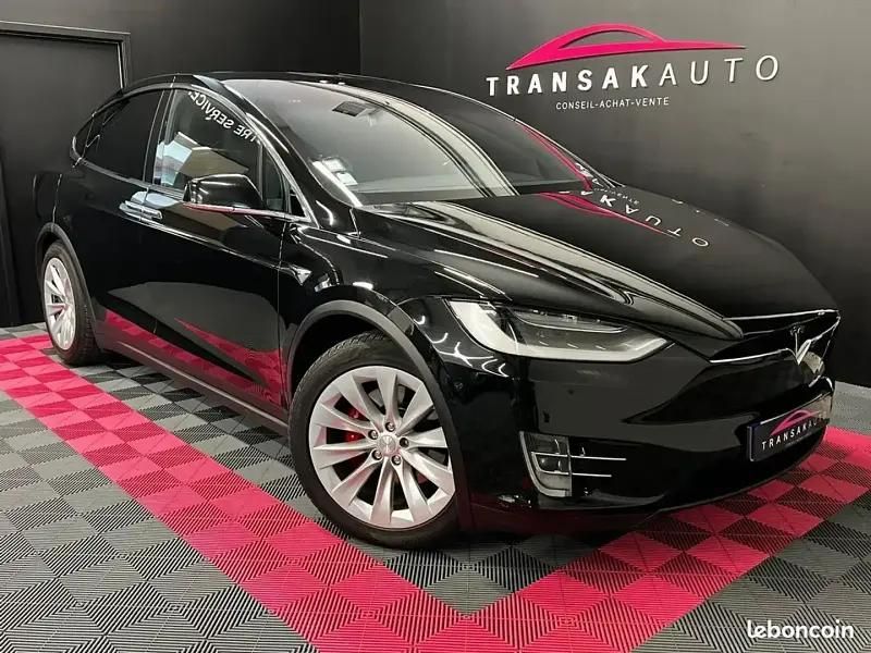 Noir Utilisé 2018 Tesla Model X Performance SUV | 34 490 € (Prix cher) - Image 1/4