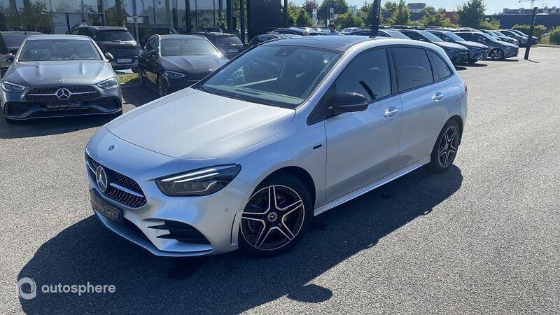 Gris Utilisé 2022 Mercedes B250e AMG line Monospace | 32 299 € (Prix juste) - Image 1/4