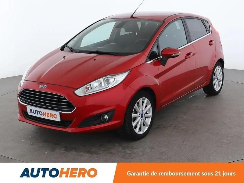Rouge Utilisé 2016 Ford Fiesta Titanium Citadine | 8 490 € (Prix juste) - Image 1/2