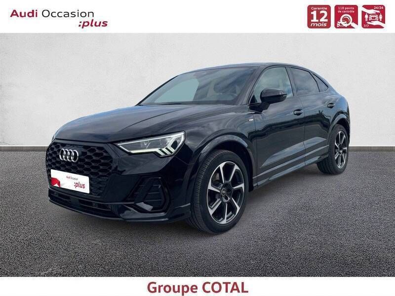 Noir Utilisé 2021 Audi Q3 Sportback S-Line SUV | 39 900 € (Prix cher) - Image 1/3