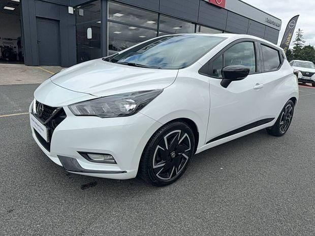 Blanc Utilisé 2021 Nissan Micra Citadine | 15 990 € (Prix juste) - Image 1/4