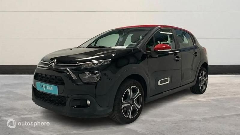 Noir Utilisé 2022 Citroën C3 Business Class Citadine | 12 999 € (Prix juste) - Image 1/4