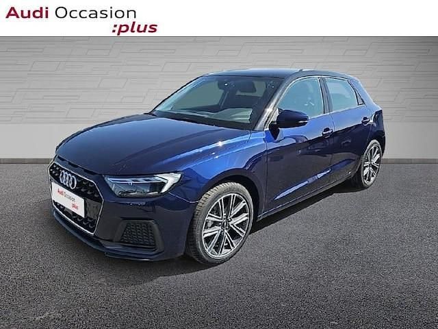Bleu navarre métallisé noir mythe métallisé Utilisé 2025 Audi A1 Sportback Design Citadine | 29 590 € (Prix assez cher) - Image 1/4