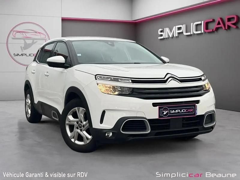 Blanc Utilisé 2019 Citroën C5 Aircross Live SUV | 13 990 € (Prix juste) - Image 1/4