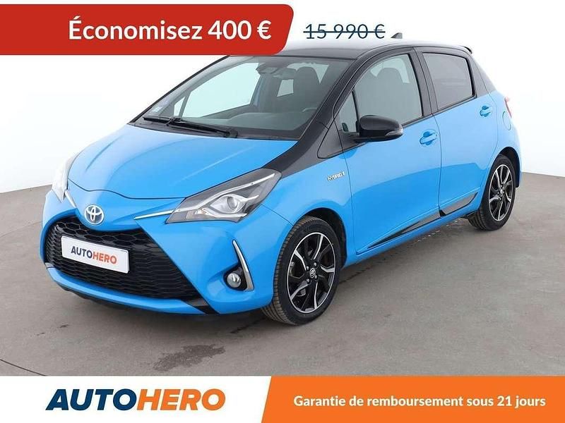 Occasion Toyota Yaris Hybrid Edition 101 ch (74 kW) 2018 Bleu Citadine
