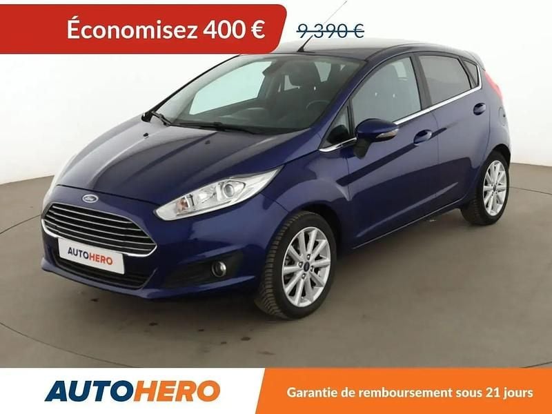 Bleu Occasion 2017 Ford Fiesta Titanium Citadine | 8 990 € (Bon prix) - Image 1/2