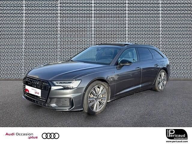 Gris daytona nacré Occasion 2021 Audi A6 S-Line Break | 49 990 € - Image 1/4