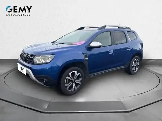 Bleu Occasion 2021 Dacia Duster Prestige SUV | 18 490 € (Prix juste) - Image 1/4