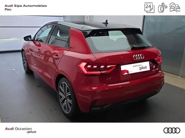 Occasion Audi A1 Sportback Design 95 ch (69 kW) 2025 Rouge progressif métallisé noir mythe métallisé Citadine