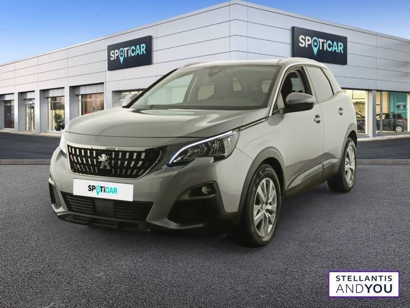 Gris Utilisé 2019 Peugeot 3008 Business-Line | 11 990 € (Prix juste) - Image 1/3