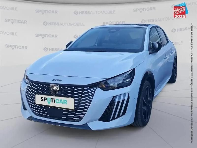 Blanc Nouvelle 2025 Peugeot 208 GT Citadine | 26 699 € (Prix cher) - Image 1/4