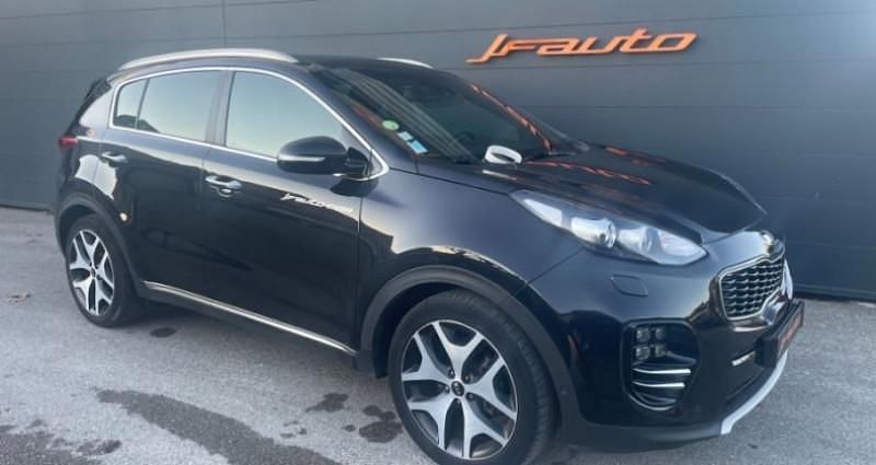 Noir Occasion 2017 Kia Sportage GT-Line SUV | 17 790 € (Prix cher) - Image 1/4