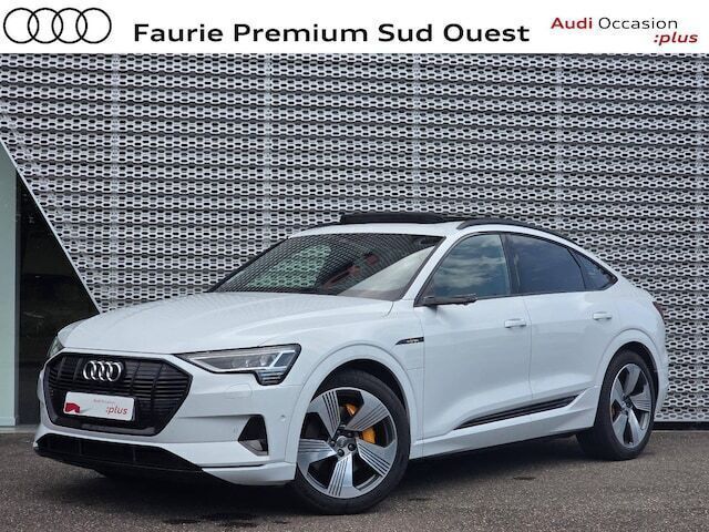Blanc glacier métallisé Utilisé 2020 Audi e-tron Sportback Advanced SUV | 44 990 € - Image 1/4