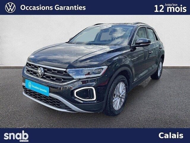 Noir Utilisé 2023 VW T-Roc Life SUV | 21 990 € (Prix juste) - Image 1/4