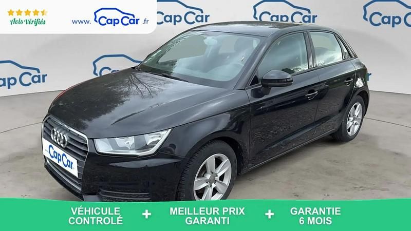 Noir Utilisé 2015 Audi A1 Ambiente Citadine | 11 290 € (Prix juste) - Image 1/4