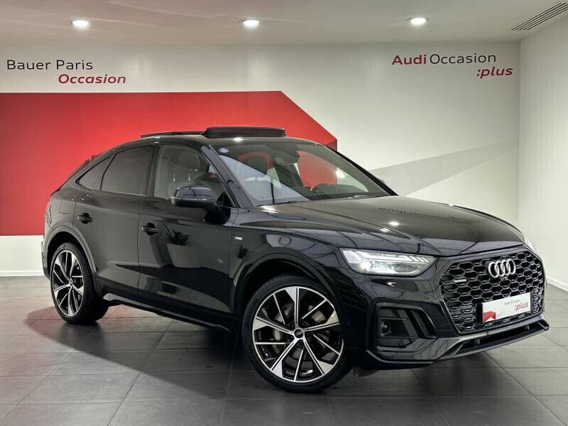 Noir mythe métallisé Utilisé 2024 Audi Q5 Sportback S-Line SUV | 78 880 € - Image 1/4