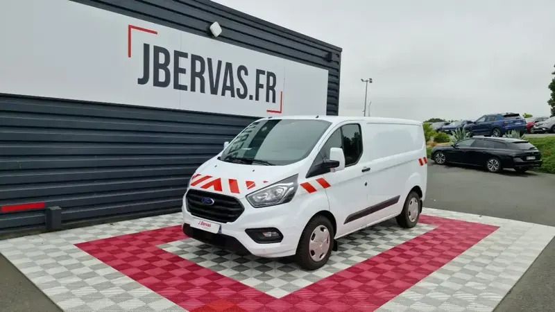 Blanc Utilisé 2019 Ford Transit Custom Van | 17 990 € (Super prix) - Image 1/4
