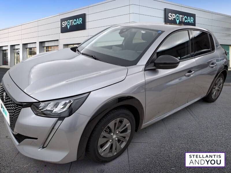 Gris Utilisé 2022 Peugeot e-208 Style Citadine | 16 790 € (Prix juste) - Image 1/4