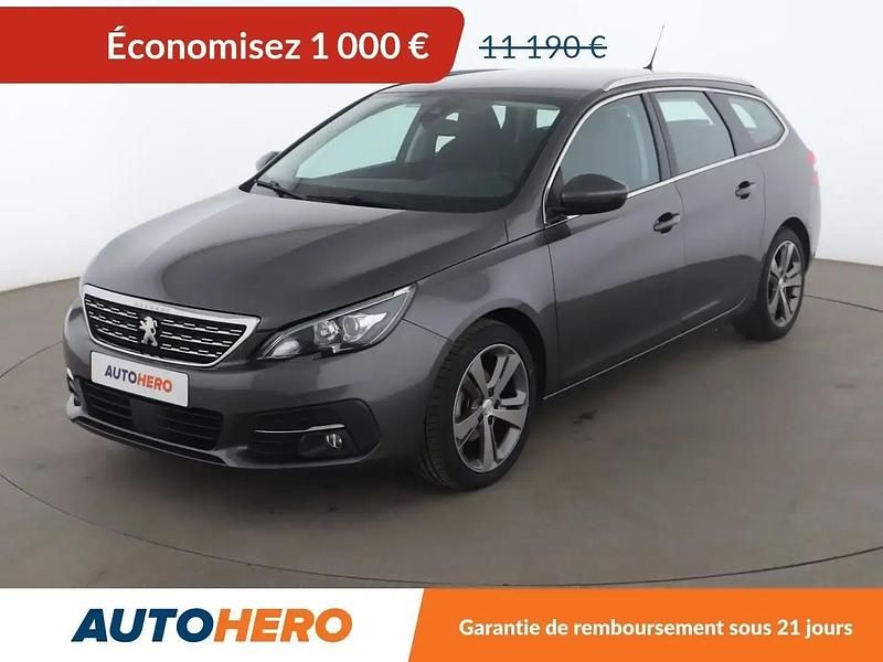 Gris Utilisé 2018 Peugeot 308 Allure Break | 10 190 € (Prix juste) - Image 1/2