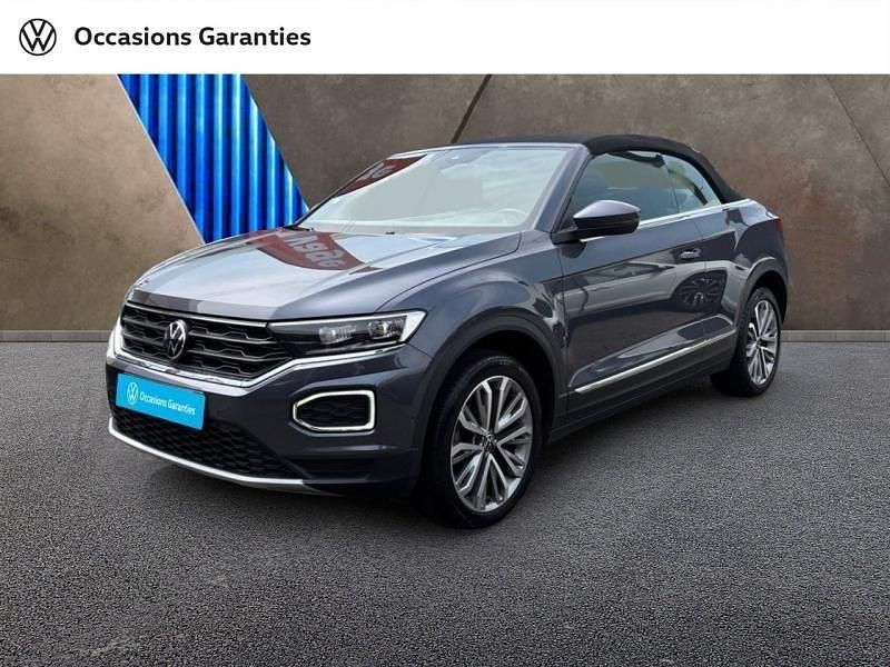 Gris cendré métallisée, capote noire Utilisé 2020 VW T-Roc Cabriolet Style Cabriolet | 24 290 € (Prix juste) - Image 1/4