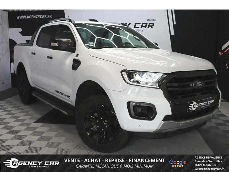 Occasion Ford Ranger Wildtrack 170 ch (125 kW) 2021 Blanc Pick-up