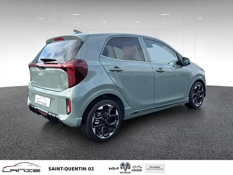 Nouvelle Kia Picanto GT-Line 79 ch (58 kW) 2025 Vert Citadine