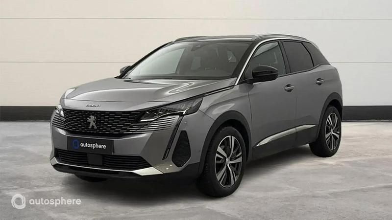 Gris Utilisé 2021 Peugeot 3008 Allure SUV | 19 499 € (Prix juste) - Image 1/4