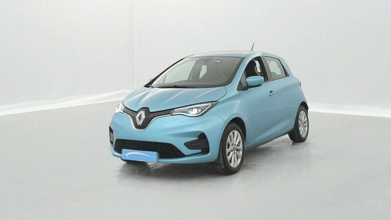 Bleu Utilisé 2020 Renault Zoe Zen Citadine | 13 990 € (Prix assez cher) - Image 1/4