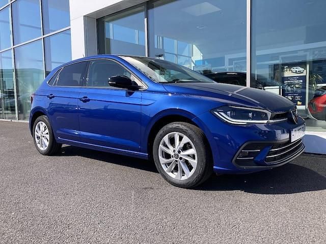 Bleu Utilisé 2023 VW Polo Style Berline | 21 500 € (Prix juste) - Image 1/4