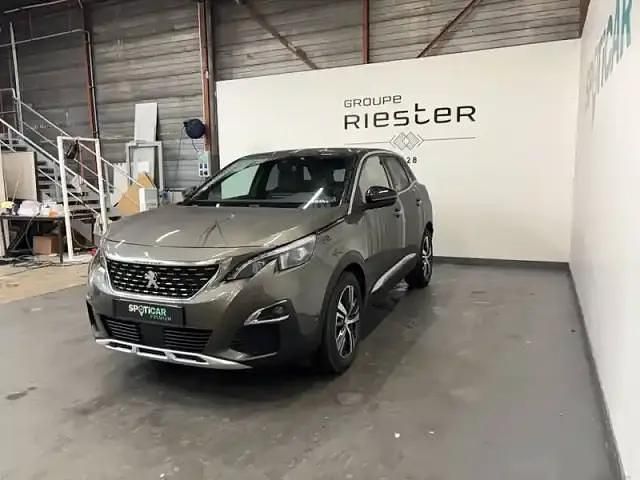 Gris Utilisé 2020 Peugeot 3008 S | 18 980 € (Bon prix) - Image 1/4