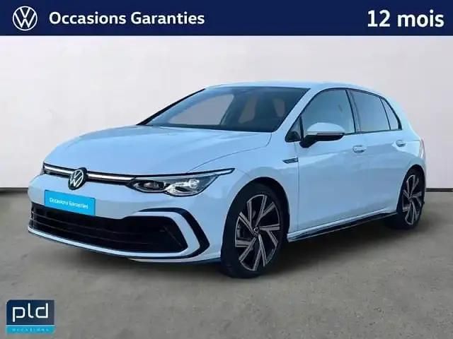 Blanc Utilisé 2023 VW Golf VIII Berline | 30 490 € (Prix assez cher) - Image 1/4
