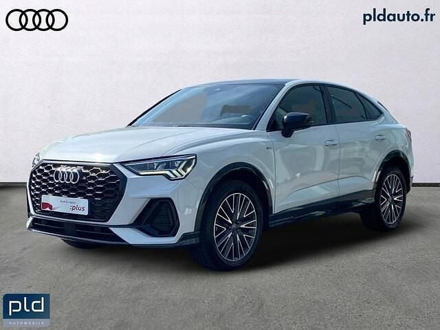 Blanc glacier métallisé Utilisé 2020 Audi Q3 Sportback S-Line SUV | 33 490 € (Prix assez cher) - Image 1/4