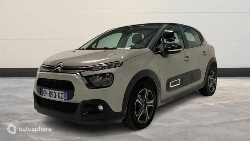Beige Utilisé 2022 Citroën C3 PureTech Citadine | 10 999 € (Prix juste) - Image 1/4