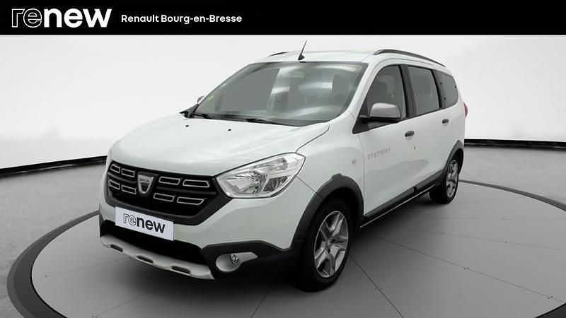Blanc Utilisé 2021 Dacia Lodgy Stepway Monospace | 16 880 € (Prix juste) - Image 1/4