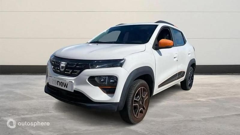 Blanc Utilisé 2022 Dacia Spring Comfort Plus Citadine | 10 499 € (Prix juste) - Image 1/4