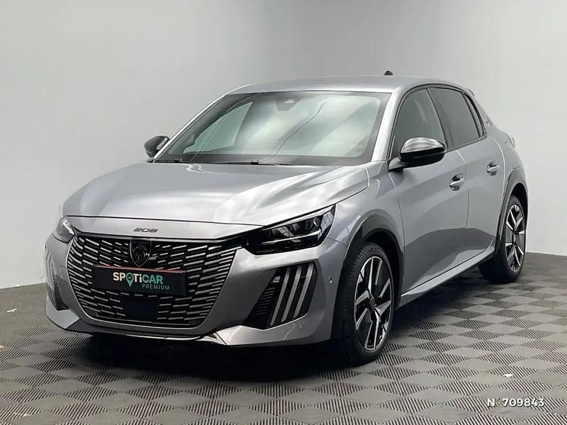 Gris Utilisé 2025 Peugeot 208 GT Citadine | 23 490 € - Image 1/4