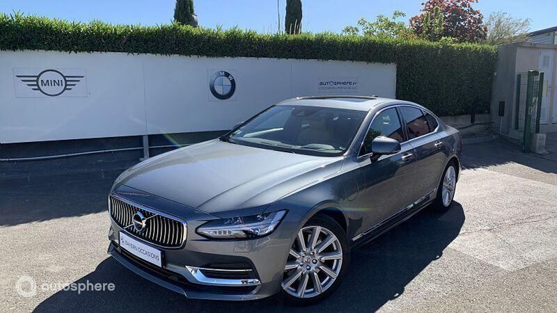 Gris osmium métallisé Utilisé 2019 Volvo S90 Inscription Berline | 33 999 € - Image 1/4