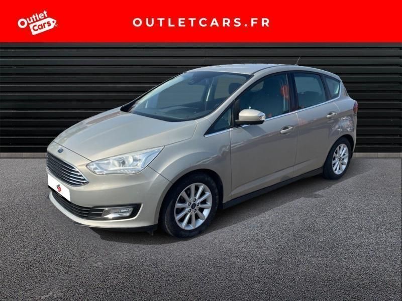 Fashion gris tectonic Utilisé 2018 Ford C-MAX Titanium Monospace | 9 990 € (Prix juste) - Image 1/4