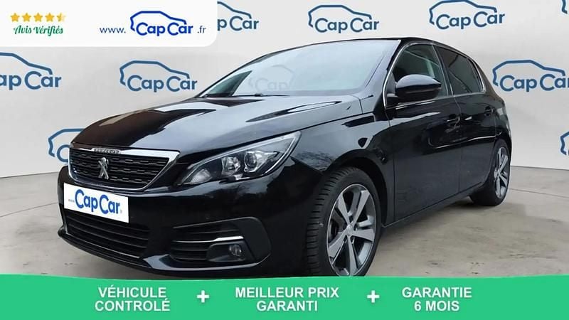 Noir Utilisé 2020 Peugeot 308 Allure Citadine | 8 750 € (Bon prix) - Image 1/4