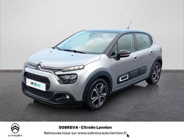 Noir Utilisé 2021 Citroën C3 Feel Citadine | 10 690 € (Prix juste) - Image 1/4