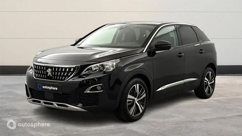 Noir Utilisé 2019 Peugeot 3008 Allure SUV | 15 299 € (Bon prix) - Image 1/4