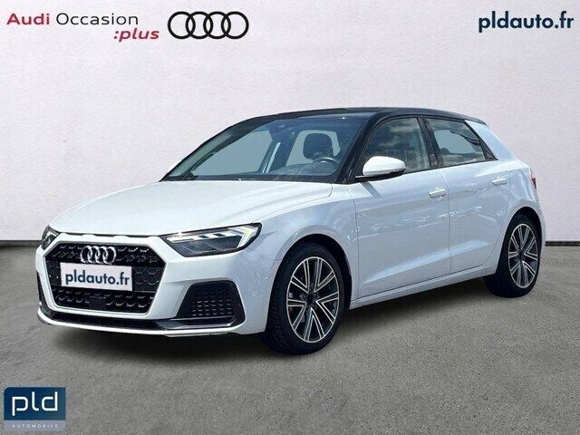 Blanc glacier métallisé Utilisé 2022 Audi A1 Sportback Advanced Plus Citadine | 19 990 € (Prix juste) - Image 1/4