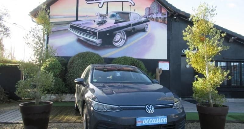 Gris Occasion 2021 VW Golf VIII Berline | 17 999 € (Super prix) - Image 1/4