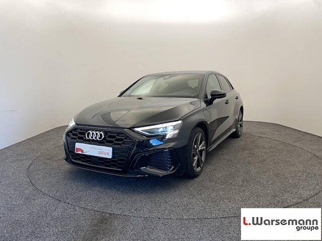 Noir mythe métallisé Utilisé 2022 Audi A3 Sportback e-tron Competition Berline | 33 900 € (Prix assez cher) - Image 1/4