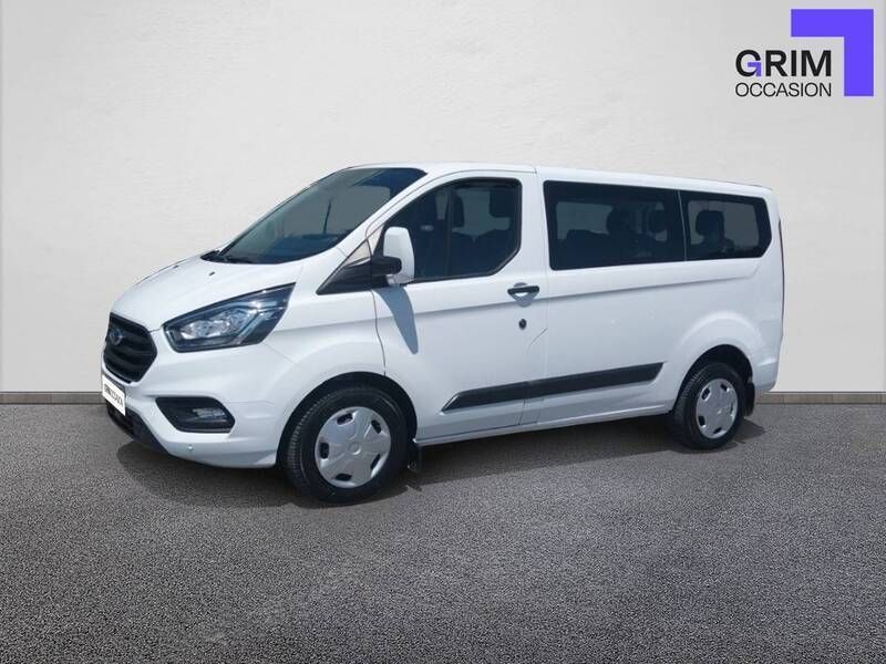 Blanc Utilisé 2022 Ford Transit Custom Break | 26 990 € (Bon prix) - Image 1/3