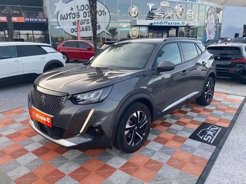 Gris Utilisé 2021 Peugeot 2008 Allure SUV | 16 890 € (Bon prix) - Image 1/4